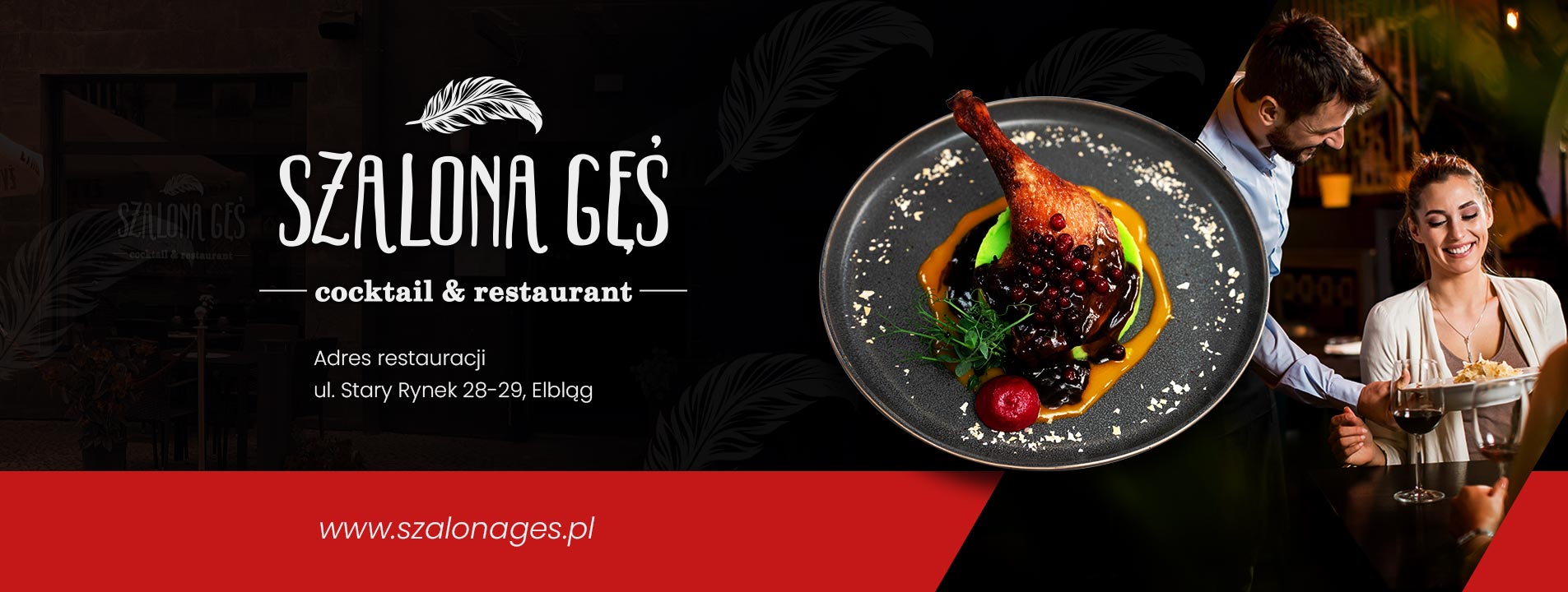 Szalona gęś restauracja